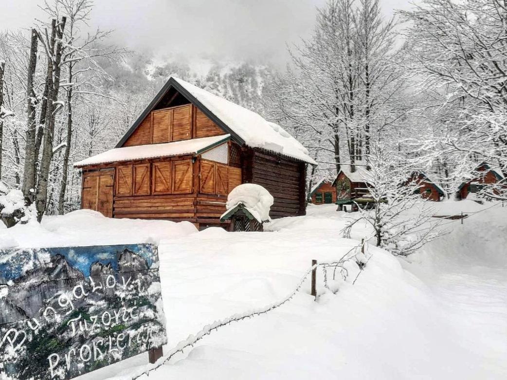 Bungalows Prokletije Gusinje Exteriér fotografie